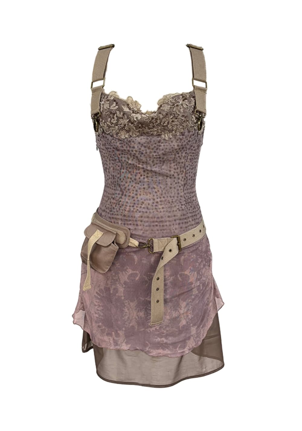 OPEN AESTHETIC丨25SS Embroidered Mesh Dress - PSYLOS 1, OPEN AESTHETIC丨25SS Embroidered Mesh Dress, Dress, OPEN AESTHETIC, PSYLOS 1